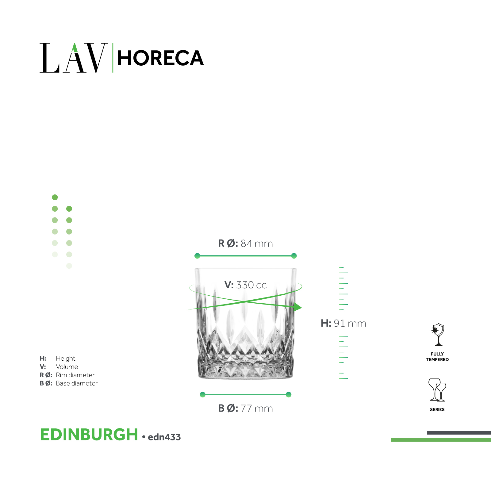 Edinburgh Whiskey Glass