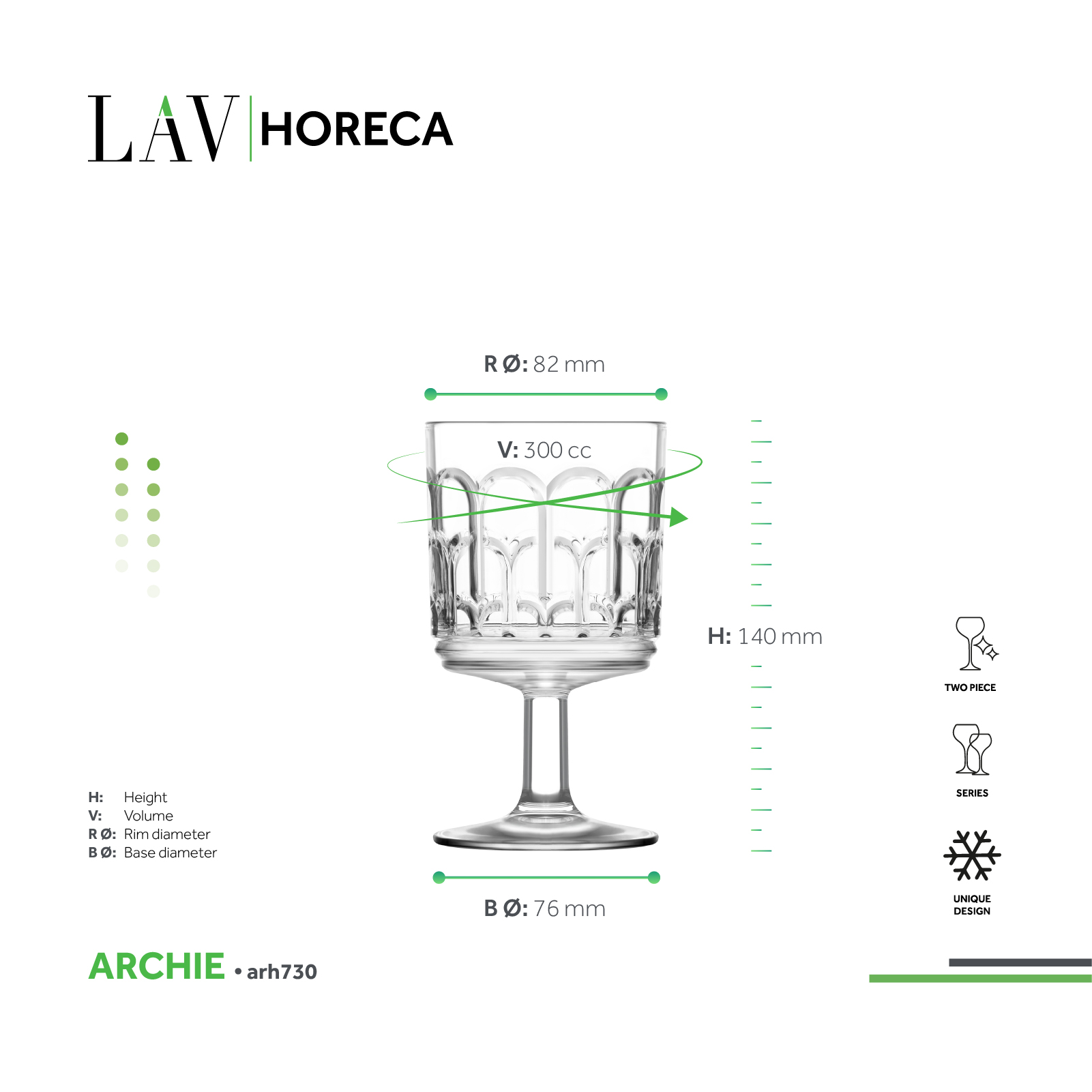 Archie Wine Glass