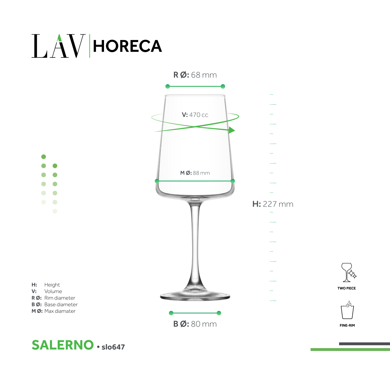Salerno Wine Glass