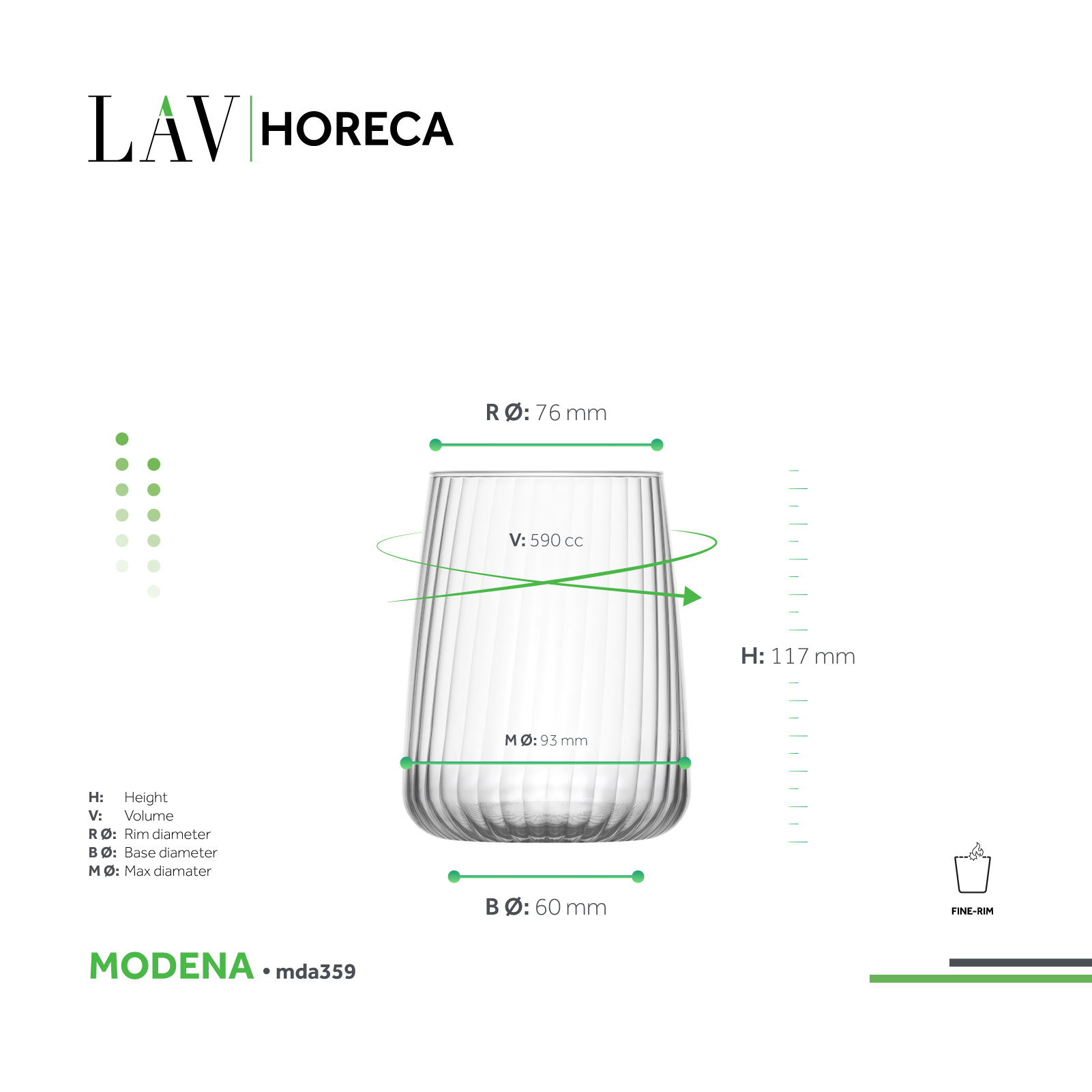 Modena Wine Glass