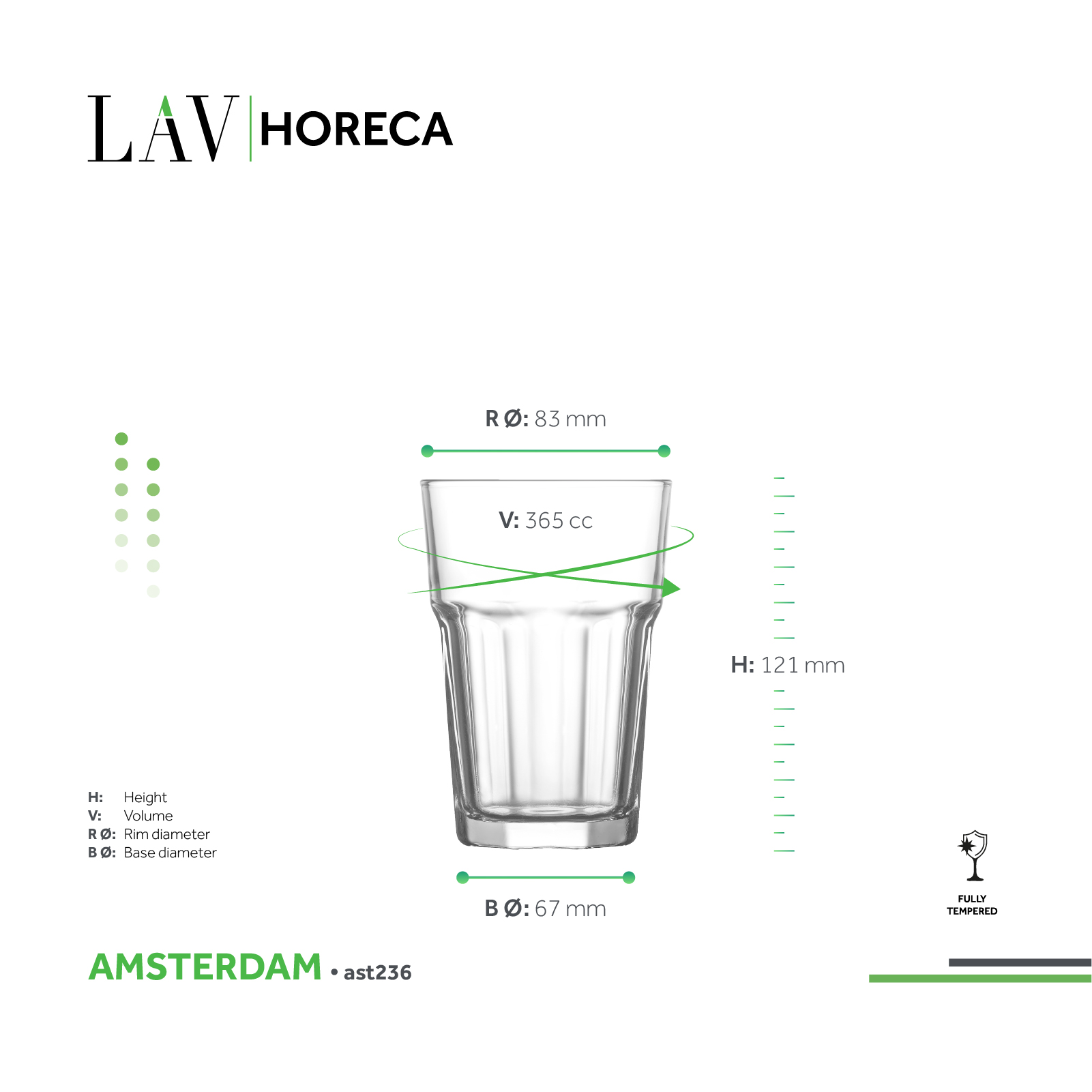 Amsterdam Kokteyl Bardağı