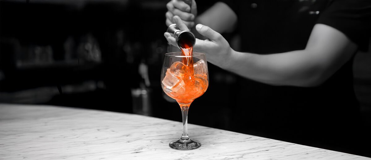 Citrus & Rhubarb Spritz Mocktail