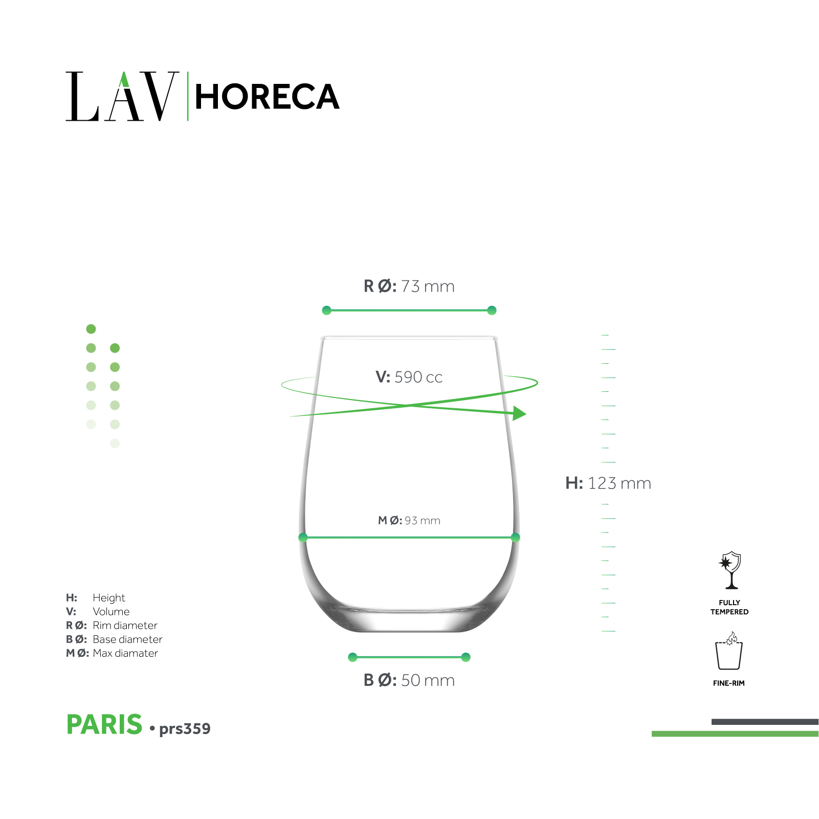 Paris Cocktail Glass