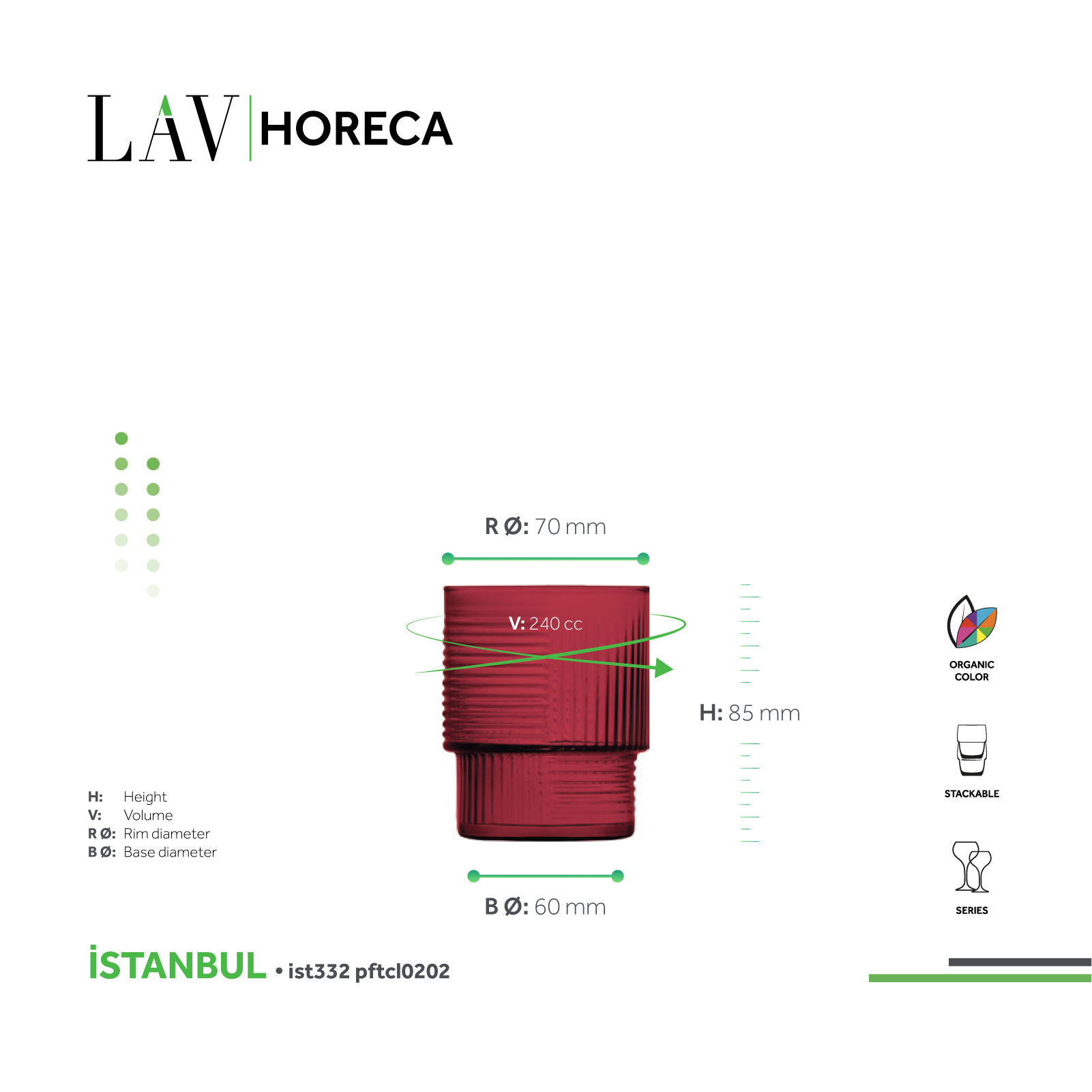 İstanbul Meşrubat Bardağı