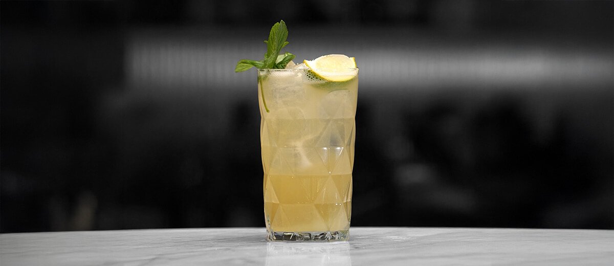 Ginger Lime Fizz Mocktail