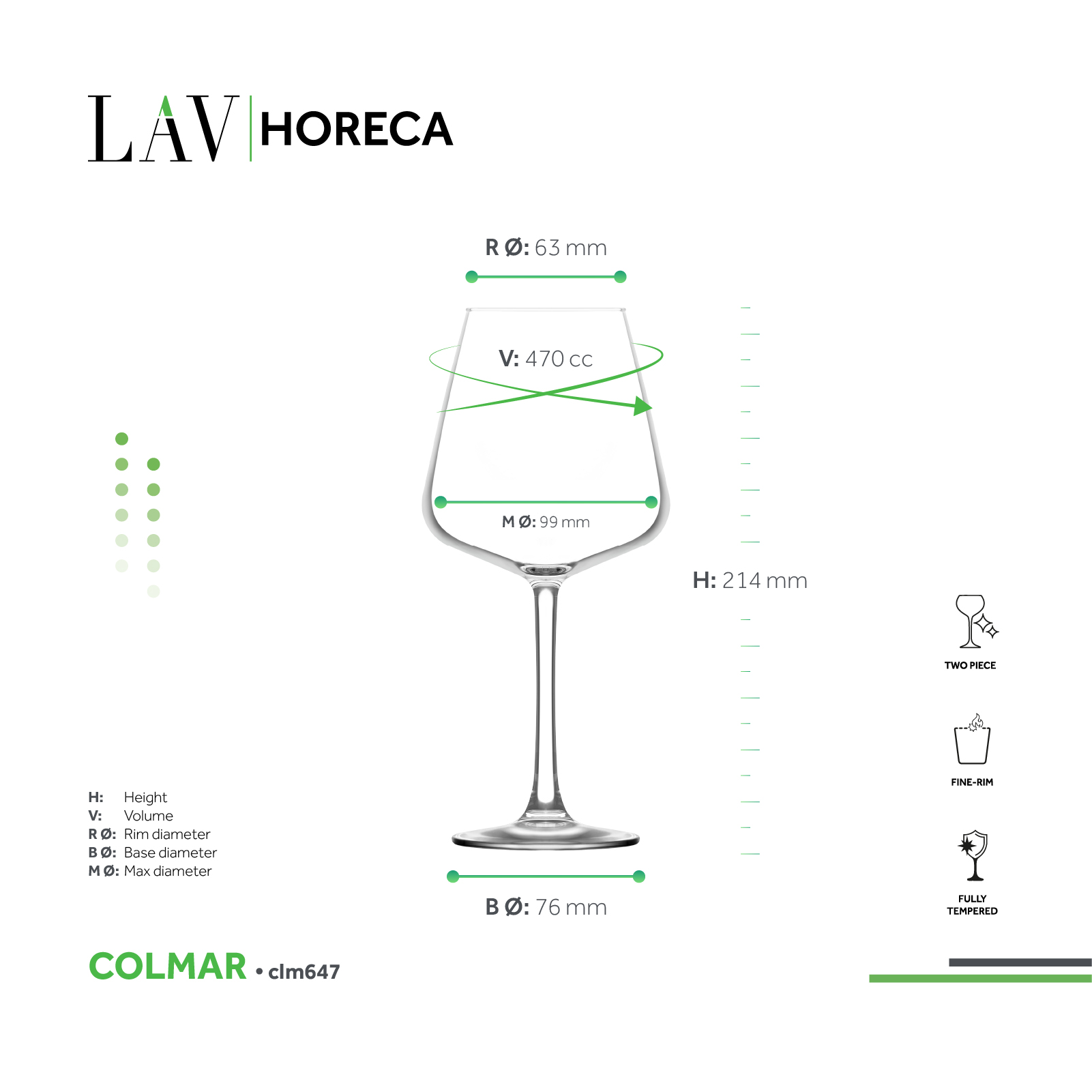 Colmar Copa de Vino