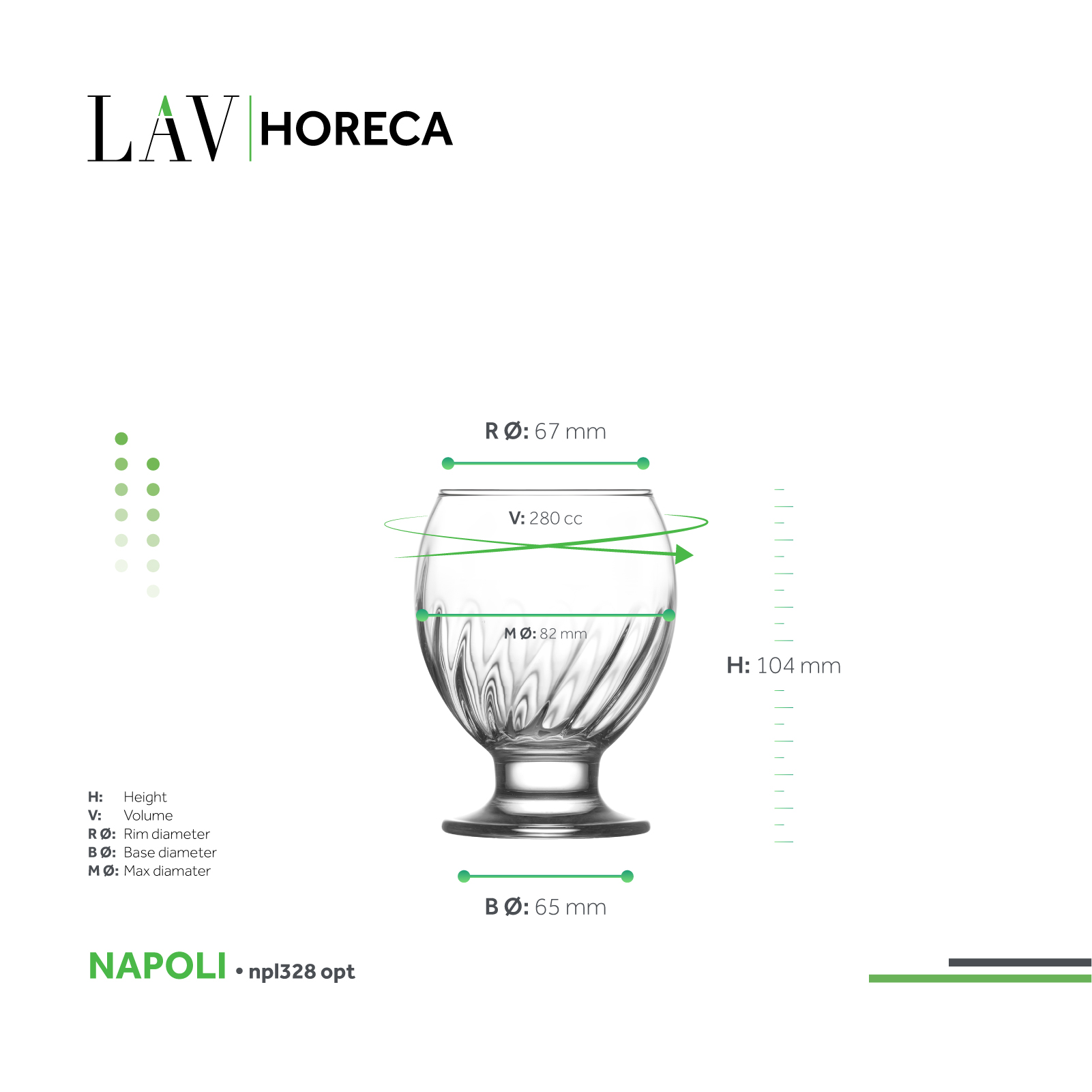 Napoli Vaso de Refresco