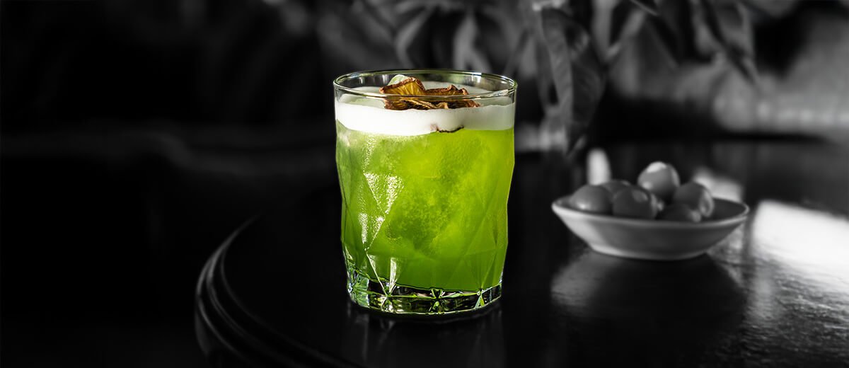 Fresh Green Herb Cocktail