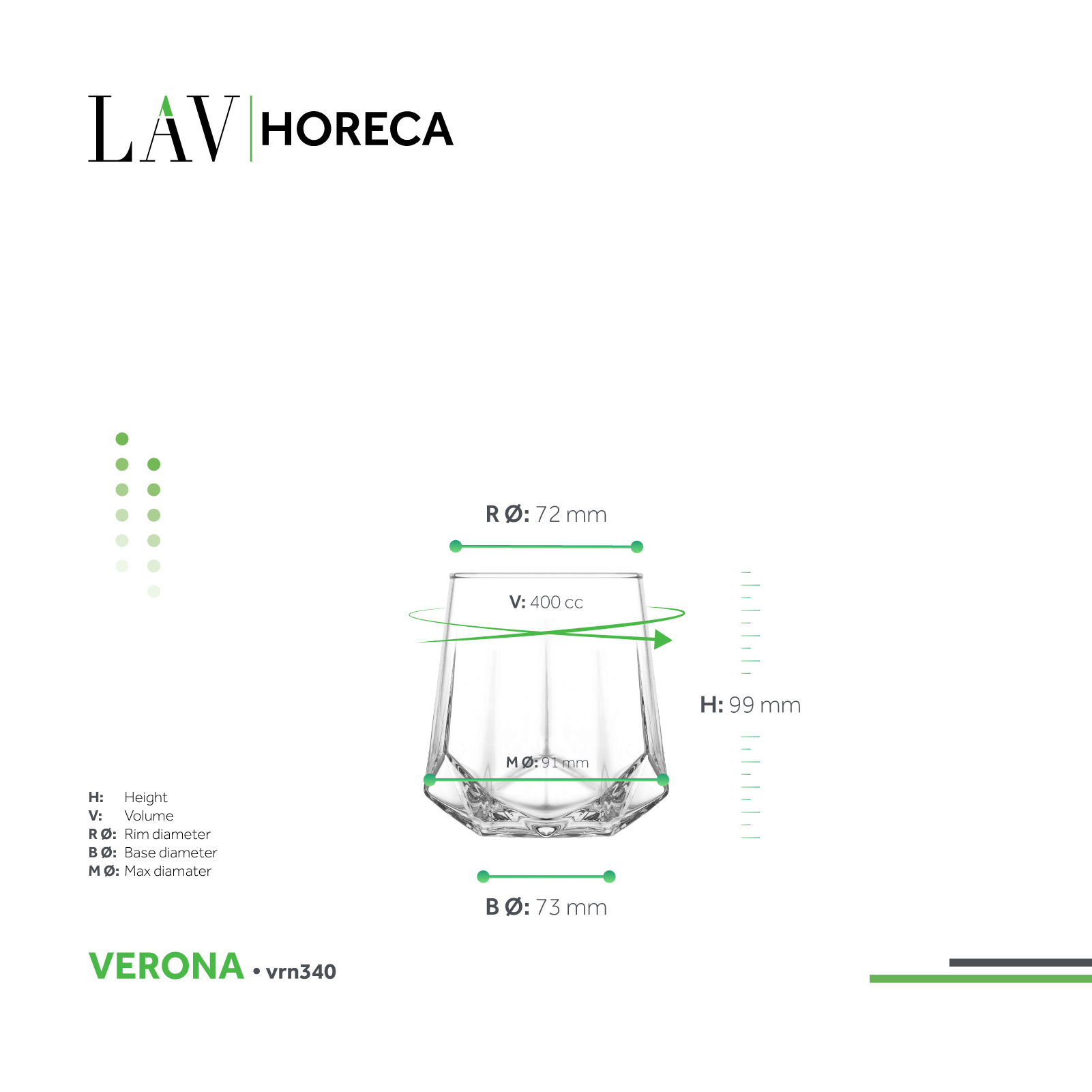 Verona Vaso de Whisky